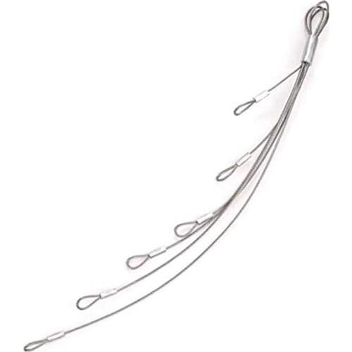 Cable Puller Tool Wire Pulling Leader - 6 Loops