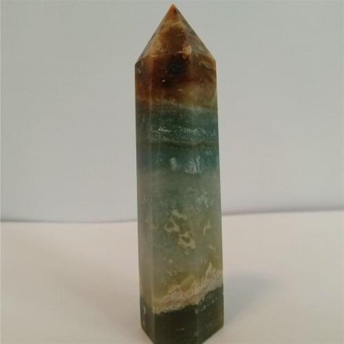 Natural quartz crystal point rare mineral feng shui chakra caribbean calcite crystal wand and healing crystals stones wholesale