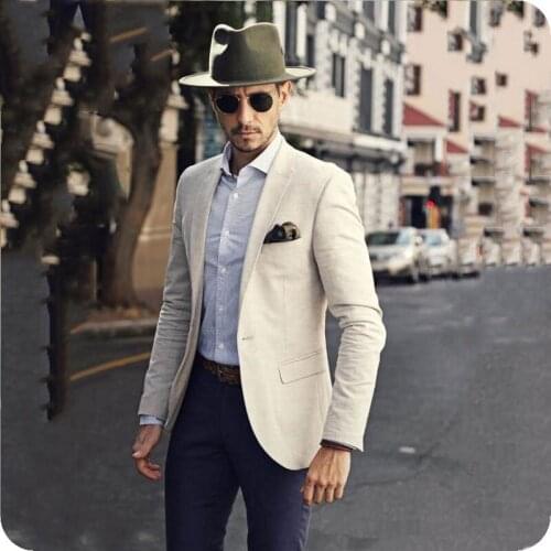 Latest Coat Pants Designs Ivroy Men Suits for Wedding Groom Tuxedo Best Men Male Blazer Costume Homme 2Piece Terno Masculino