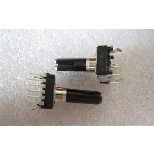 Original new 100% 142 TYPE CA502 Volume potentiometer A5K handle length 23MM dual-band midpoint mixer (SWITCH)