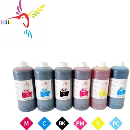 1000ML Water Based Pigment Ink For Canon iPF W6400 W6200 W7250 Canon iPF W8400 W8200 W7200 Printer