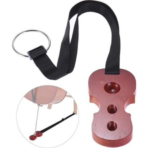 Hardwood Cello Endpin Non-slip Stop Holder Rest Anchor Protector Pad Cello Shape Burlywood Color