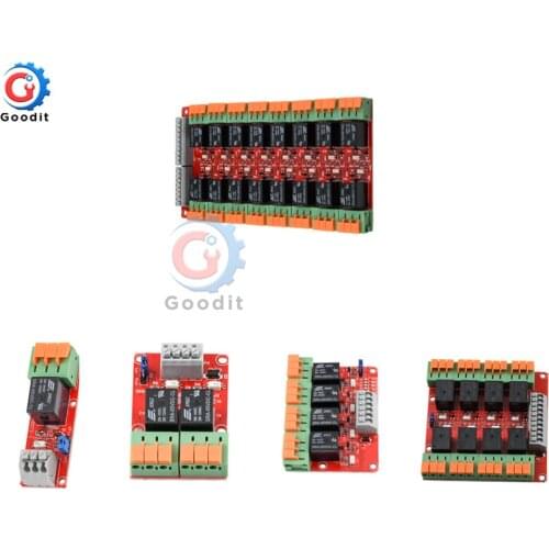 1/2/4/8/16 Channel 5V 20A relay control module supports high and low voltage triggering