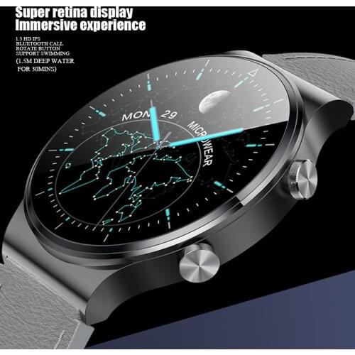 M2 Bluetooth Call Men Smart Watch IP68 Waterproof Wireless Charging Heart Rate Health Sports Smartwatch PK HUAWEI GT2 Pro Xiaomi