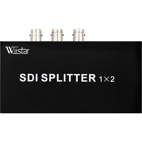 Wiistar SDI Splitter SDI 1 In 2 Out SDI Splitter 1x2 Full HD 1080P Support SD HD 3G-SDI Free Shipping