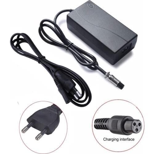 US EU Plug Power Adapter Charger For Two Wheels Self-balancing Electric Scooter Smart Unicycle Hoverboard Chargers Adapter 0.11