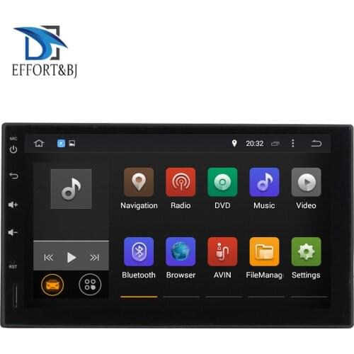 7 Inch universal front panel:177*102mm Android 9.0 Octa Core 4GB RAM Car Radio Stereo Audio Stereo Radio WIFI RDS GPS Navigation