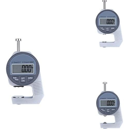 Digital Thickness Gauge Electronic Thickness Meter Measure Thickness Of Paper Cloth Thin Metal Micrometer 0.01Mm