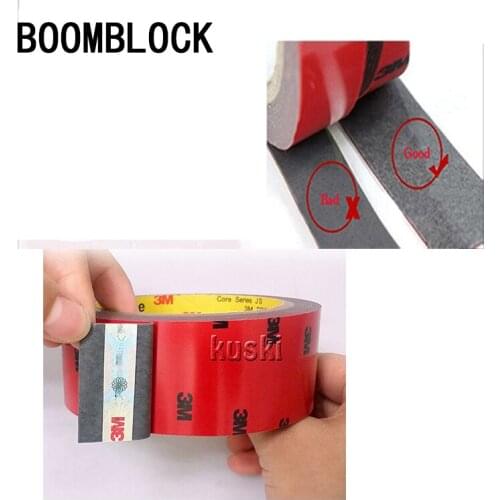 3M Car Auto Tape Double Sided Tape Stickers for Alfa Romeo 159 giulia 147 156 Opel Astra J H G Insignia Vectra C Mokka Zafira B