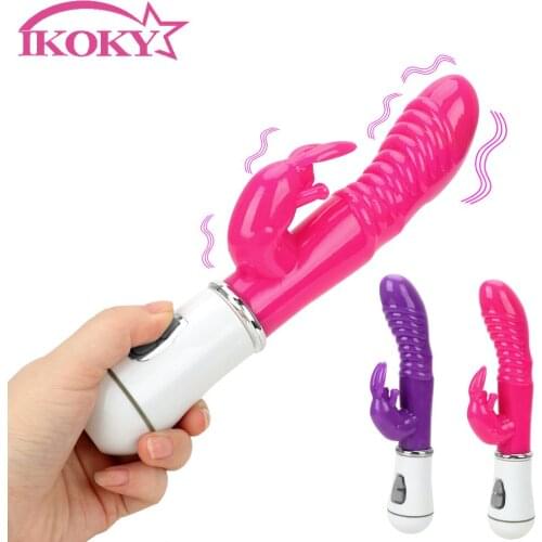 Dildo Vibrator Rabbit Vibrator Sex Toys For Women Vagina G-spot Massager Adult Products Female Masturbator Clitoris Stimulator