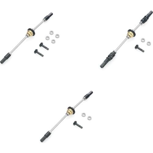 Metal Drive Shaft Gear Bridge Axle Differential Kit for WPL C14 C24 C34 C44 B14 B16 B24 B36 1/16 RC Car Parts