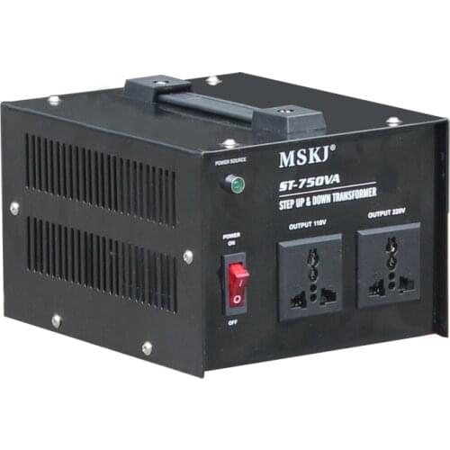 ST-750 AC 220V/110V Voltage Converter Transformer 110v to 220v