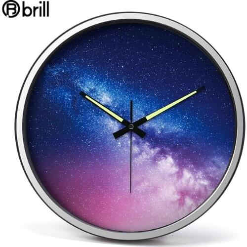 Creative Luminous Wall Clock Living Room Digital Large Wall Clock Silent Unique Wall Clock Bedroom Noctilucent Wall Clock