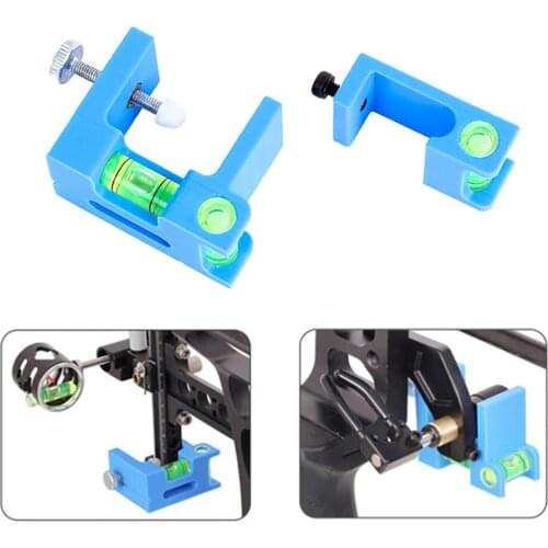 1 set Multifunction Spirit Level D-loop Arrow Rest Sight Adjustment Tool for Compound Bow Hunting Shooting Archery