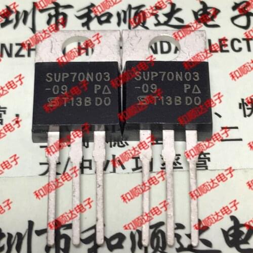 10pcs/lot SUP70N03-09 New stock TO-220 30V 70A