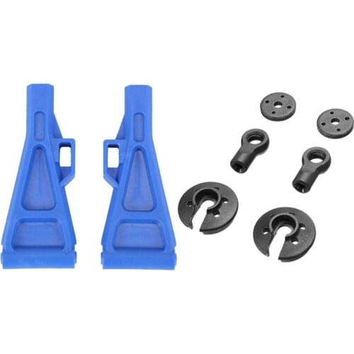 2Pc Lower Suspension Arm EC1001 for JLB Racing CHEETAH 31101 J3 SPEED & 1set Shock Absorber Piston Deck Supporter EA1029