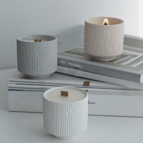 Ceramics Candle Cup Candle Holder For Wedding Decorations Candlestick Candelabros Vintage Candle Stand Nordic Candle Holder