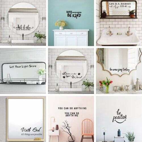 Creative Interesting Text Pvc Wall Decals Home Decor Waterproof Wall Decals Wall Decal Home Accessories