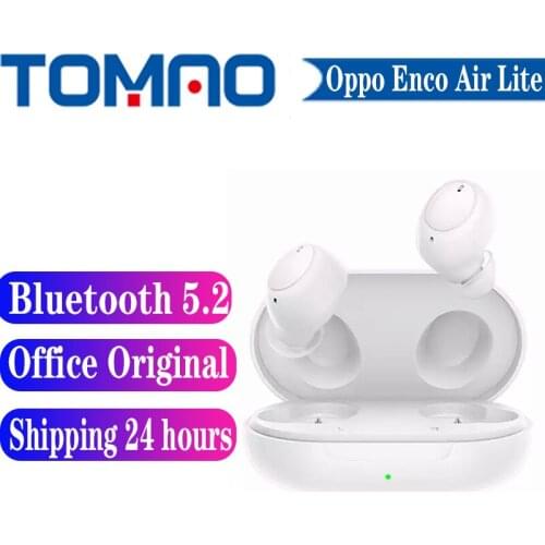 Original Official New Oppo Enco Air Lite TWS Wireless Bluetooth 5.2 Earphone IP54 Earbuds AI Noise Cancellation Sport Headset