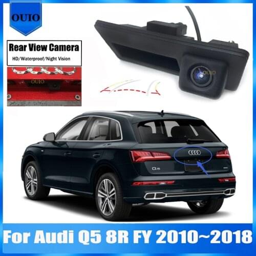 Original factory Screen Input Rear Camera For Audi Q5 8R FY 2011 2012 2013 2014 ~ 2018 Trunk Handle Parking Reversing Camera