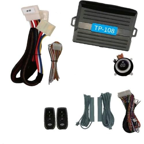 Push button start Passive keyless entry Remote engine Start for Toyota