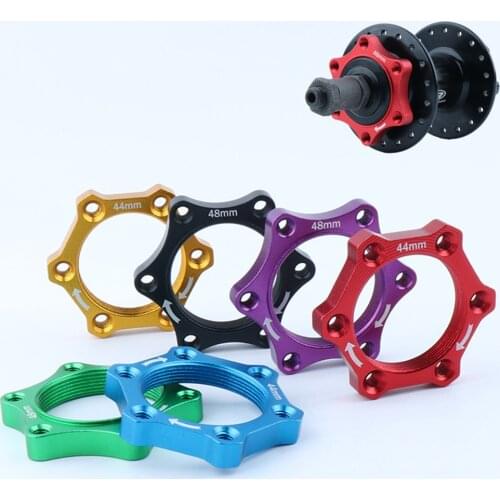 MTB Mountain Road Bicycle Hub Threaded Front/Rear Disc Brake Rotor Flange Adapter for Bike Freewheel Parts Accessory