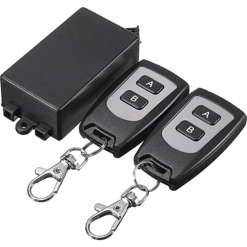 Hot Sale 1pc 220V 10A Relay 1CH Wireless RF Remote Control Switch 1 Transmitter+ 2 Receiver 315MHz Remote Controller