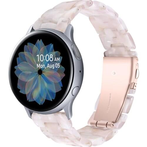 22mm 20mm Resin Strap For Samsung Galaxy Watch 3 45mm 41mm Active 2 40mm 44mm Band For Huawei Watch 3 GT 2 Pro Watchbands