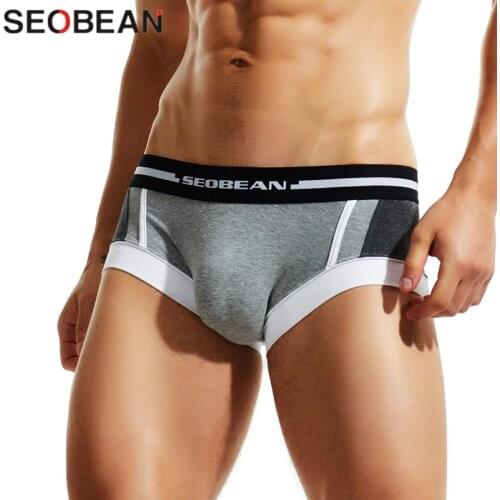 SEOBEAN Sexy Mens Underwear Boxer Shorts Breathable Fashion Underpants Boxers For Man