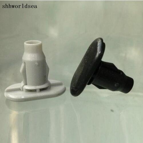 Shhworldsea auto clip fastener for toyota lexus loctor black&grey
