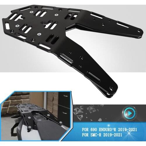 Motorcycle Rear Fender Rack Luggage Holder Saddlebag Support Cargo Shelf Mount Bracket For 690 Enduro R SMC-R 2019 2020 2021