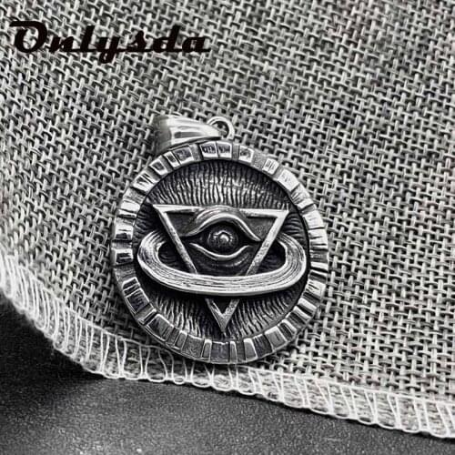 Thors Hammer Mjolnir Skull Pendant Necklace Viking Scandinavian Norse Viking Necklace With Stainless Steel Chain OSDZ138