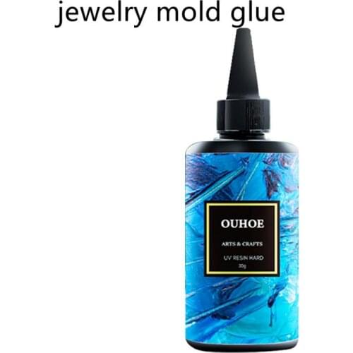 UV Resin Mold Hard Glue Curing Quick-drying Solar Ultraviolet Cure Resina Activated Glue For DIY Jewelry Making Casting Coating