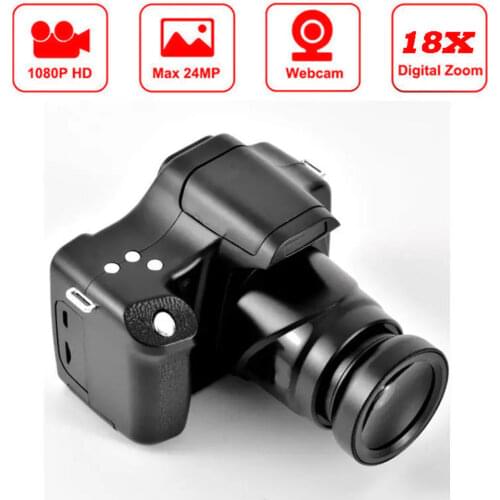 4K professional 30 MP HD camera video log camera night vision touch screen camera 18x digital zoom camera with microphone lens