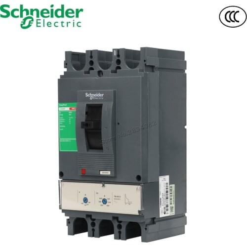 400A 50/60Hz 690V 8KV AC Moulded Case Circuit Breaker Protector Thermal Magnetic CVS400F TM400D 3P 3D Schneider