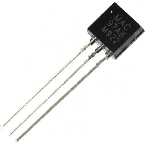 50pcs MAC97A8 97A8 Logic level triac TO-92 NEW