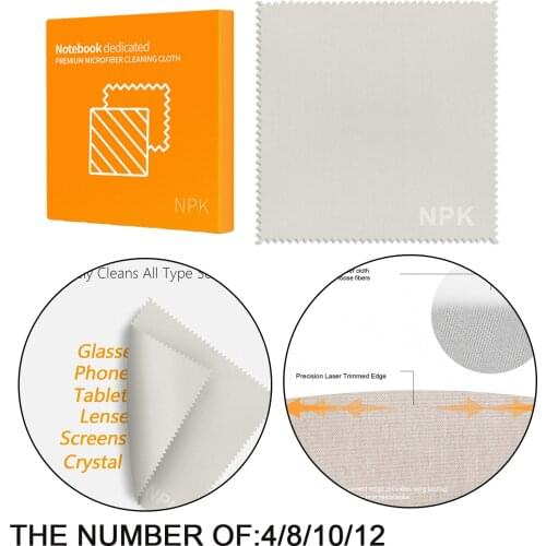 Microfiber Cleaning Cloths Streak Free for Cameras Delicate Surface Mirrors