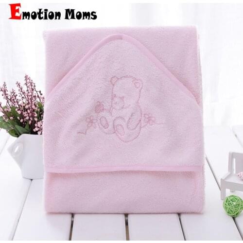 Hot wholesale 100% bamboo fiber super soft and comortable 90x90cm 345gsm baby towel baby hooded towel infant towel