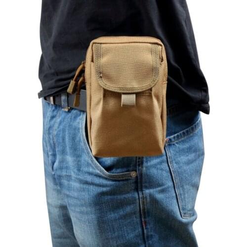 Outdoor 600D Nylon Camping Military Tactics Bag Camouflage Bag Pack Camp Mountaineer Travel Pouch