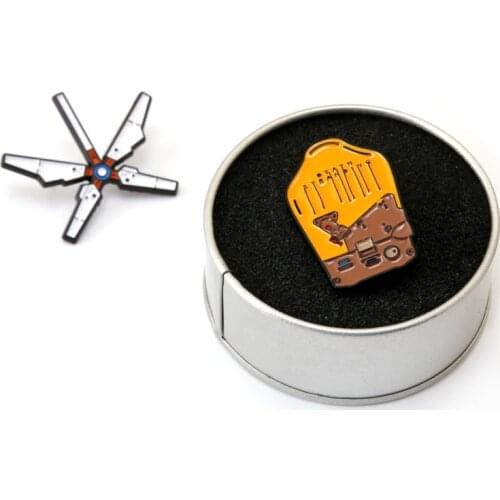 New Arrival Death Stranding Brooches Enamel Pins Cartoon Cute Fashion Backpack Badge Jewelry Gift For Women