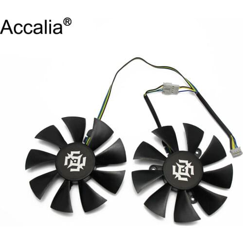 New 85mm 4Pin Cooler Fan Replace For ZOTAC GTX1060 6GB GTX 1070 Mini GTX 1050Ti Graphics Card Cooling Fan GFY09010E12SPA GA91S2H