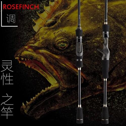 ROSEFINCH 2 Pieces Fast Action L ML M Hardness FUJI Components Lure rod