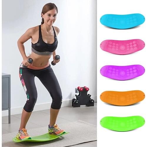Twisting Fitness Balance Board Simple Core Workout Yoga Gym Fitness Training Prancha Abdominal Leg Training Balance Exercise -40