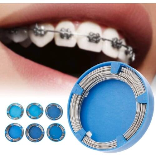 Dental Stainless Steel Wire For Orthodontic Teeth Instruments 0.5-1.0mm