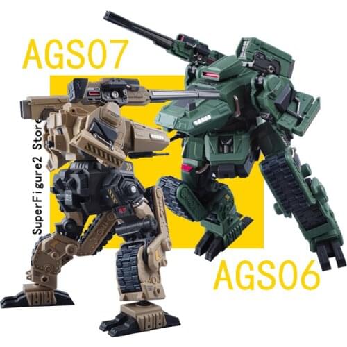 Transformation MFT MechFansToys ForgingSoul AGS06 AGS07 Tnak Soul 1/60 Action Figure Toys AGS-06 AGS-07 With box