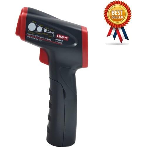 UNI-T UT300S Infrared Thermometer ℃/℉ ,Options Temperature Range : -32°C~400°C,Dual Display ,Low Battery Indication