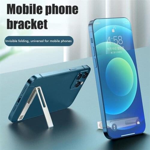 Universal Tablet Phone Holder Foldable Aluminium Alloy Universal For IPhone Samsung Xiaomi Phone Stand Metal Smartphone Socket