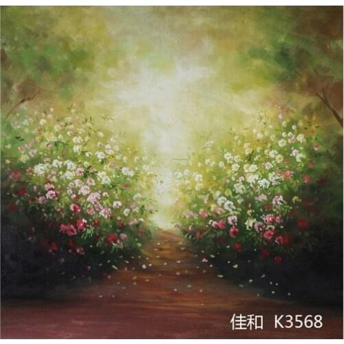 10*20ft Hand Painted Scenic cloth Backdrop,flowers backdrop k3568,photo photographie studio,muslin studio background backdrop