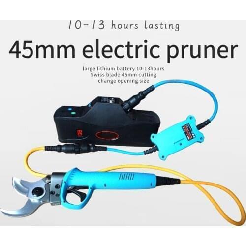 HDP08G 45mm electric pruning shears, for vine yard and orchard CE pruner (10-13 hours lasting)