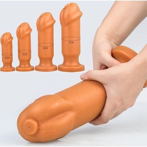 Liquid silicone Dildo Anal Plug Big Penis With Suction Cup Sex Toys for Woman Men Strapon Prostate Vagina Female Masturbation